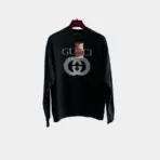 Sweater Black White Logo