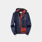 Jacket Navy Blue Red