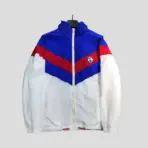 Jacket White Blue