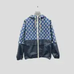 Bomber Oblique Jacket Black/ Blue