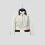 Leather Jacket White