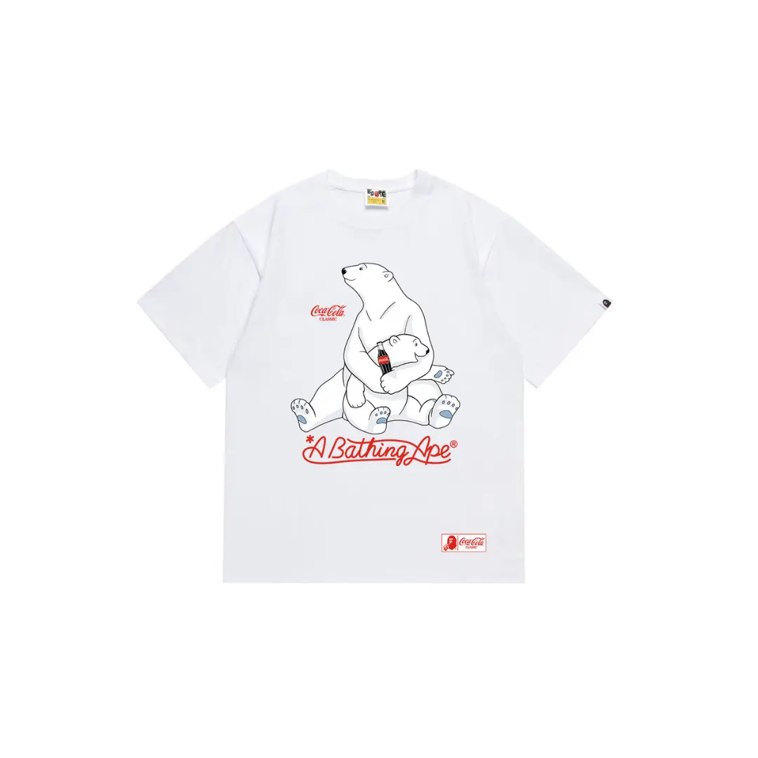 BAPE Bathing Bear T Shirt White
