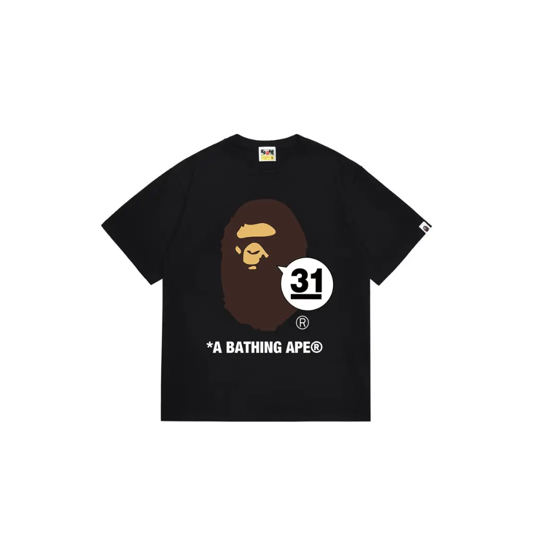 BAPE Bathing Ape T Shirt Black