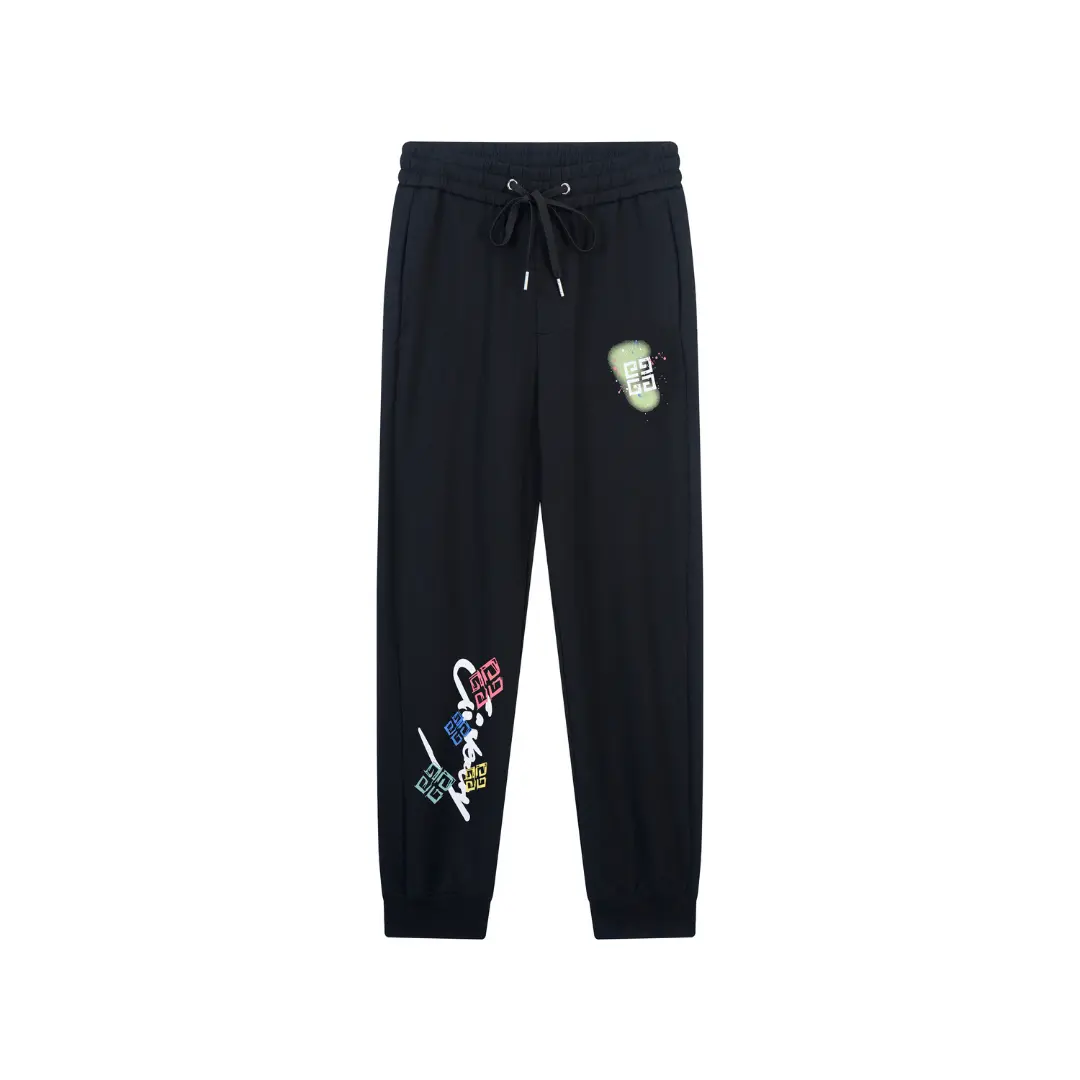 Deluxeside-2026-01-29T112042.816 Givenchy Black Pant Trouser With Design - Image 1