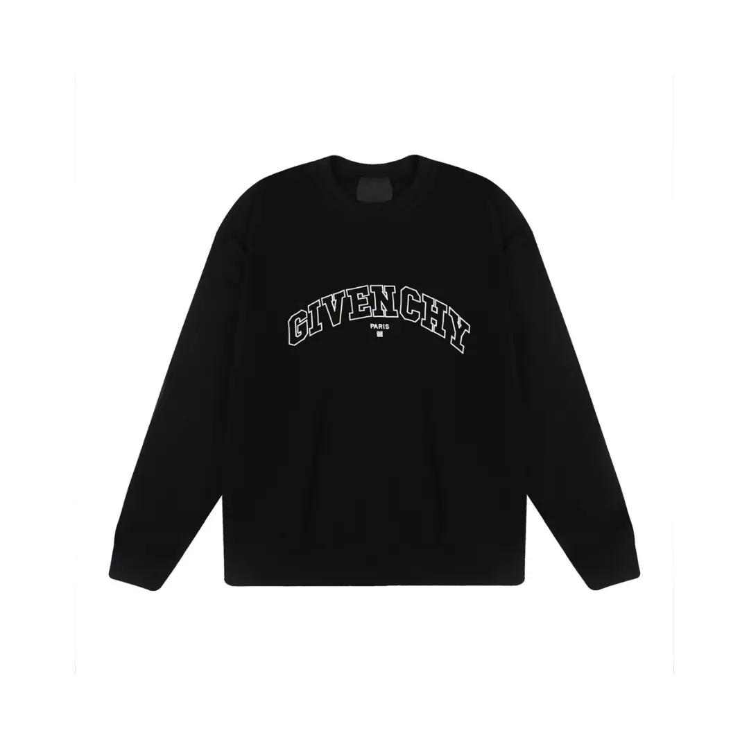 Deluxeside-2026-01-29T160308.684 Givenchy Sweater Black With Logo Design - Image 1