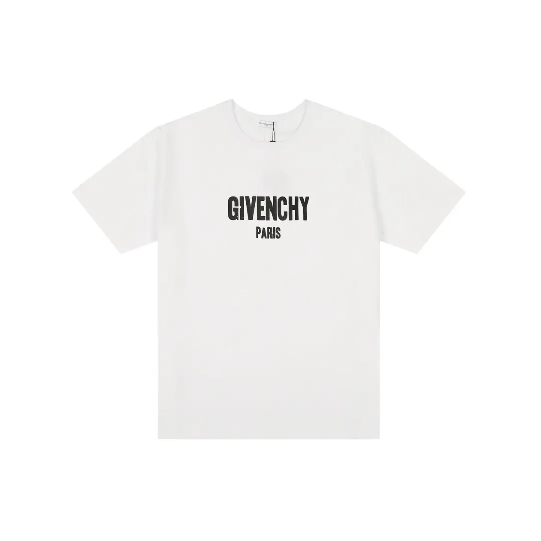 Deluxeside-2026-01-29T160556.356 Givenchy Paris T Shirt White - Image 1