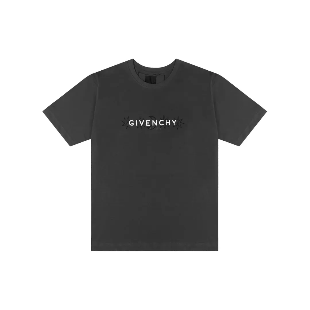 Deluxeside-2026-01-29T160616.693 Givenchy T Shirt Dark Gray Logo Design - Image 1