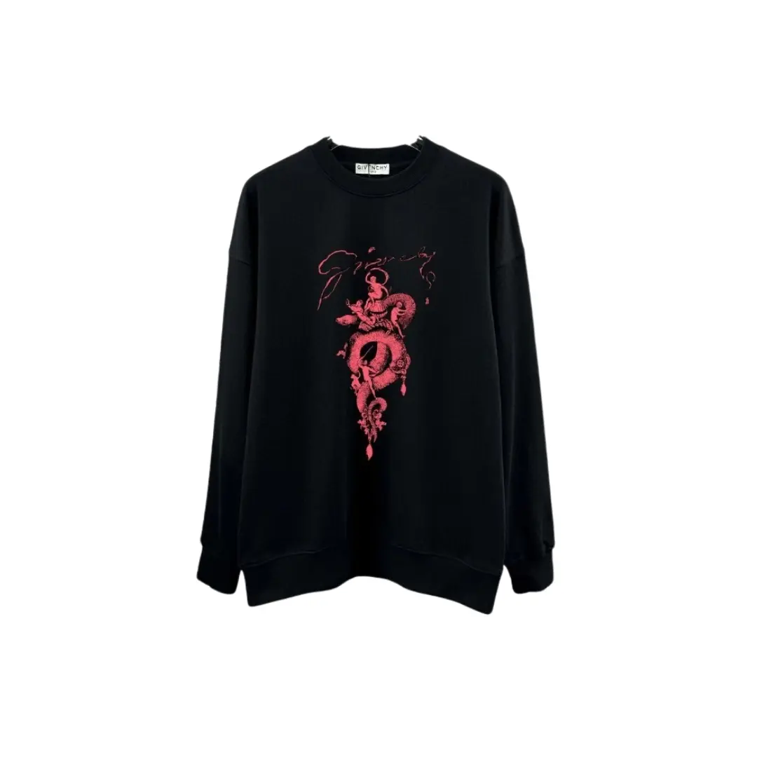 Deluxeside-2026-01-29T173013.322 Givenchy Sweater Black With Monogram Printed - Image 1