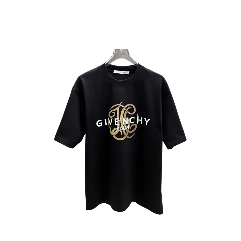 Deluxeside-2026-01-29T174553.470-1024x1024 Givenchy Black T Shirt With Monogram Sign - Image 1