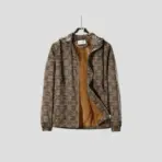 Jacket Beige And Brown