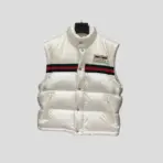 Down Vest White