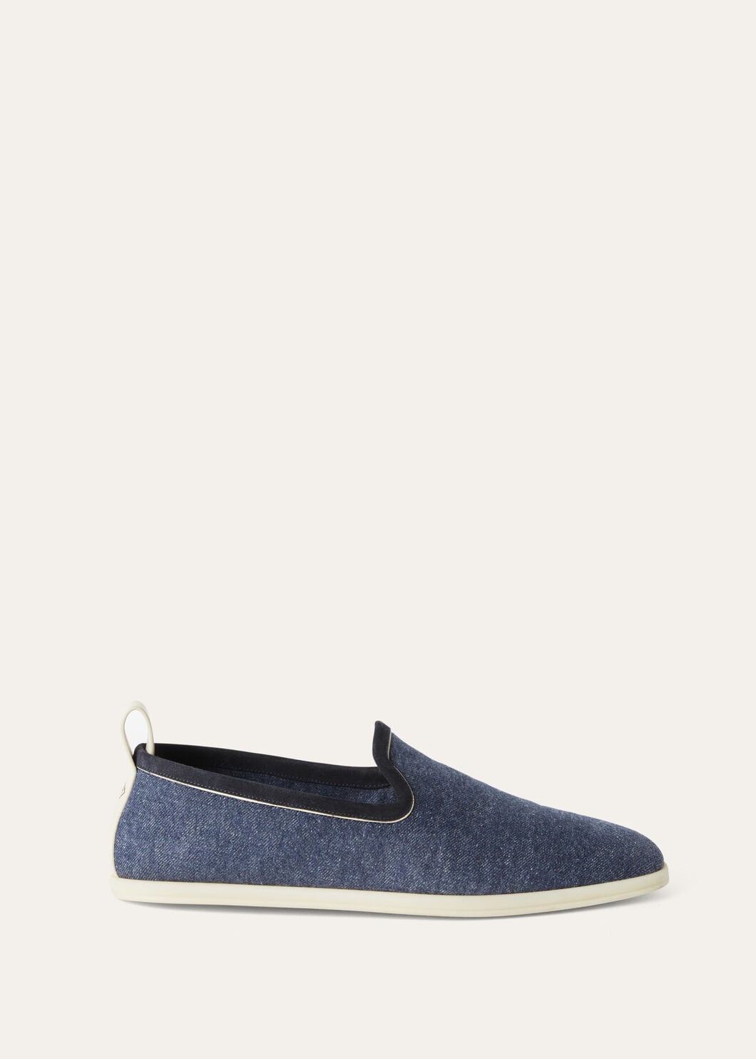 Loro Piana Venice Walk Denim Loafers
