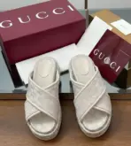 Women’s Platform Sandal Cream - Image 2