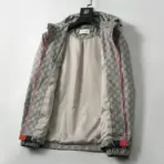 Jacket Beige And Red Border - Image 2