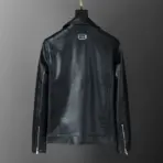 Leather Jacket Black - Image 3