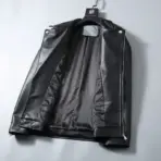 Leather Jacket Black - Image 2