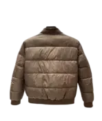 Down Jacket Brown - Image 2