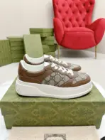 Sneakers Brown Leather