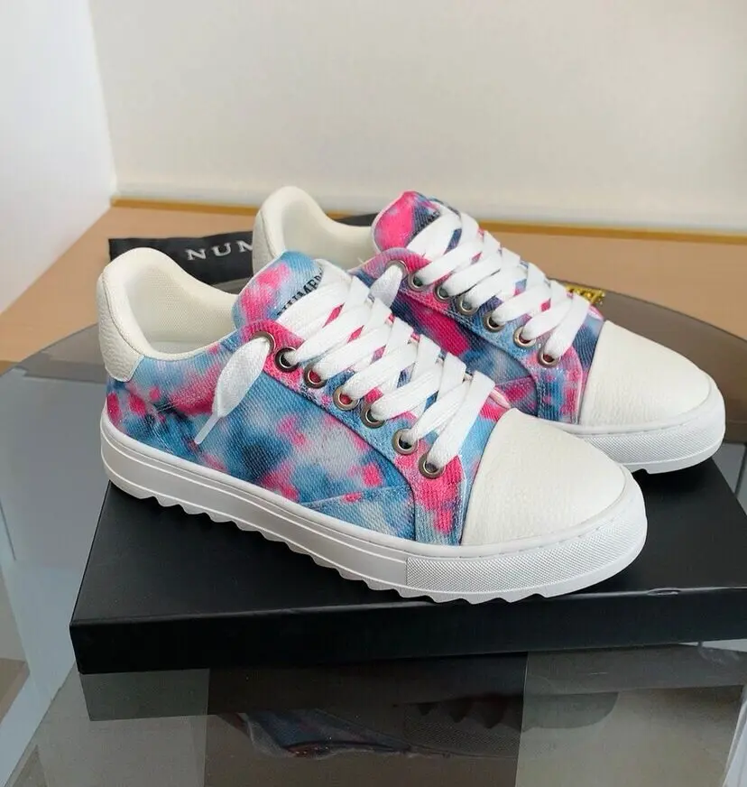 IMG_4757-e1777293057100 Numeris Atelier Canvas Sneakers Pink - Image 1