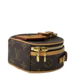 LV Mini Boîte Chapeau Brown Monogram Canvas Crossbody Bag - Image 3