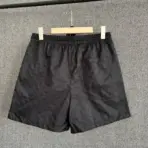 Cotton Silk Faille Swim Shorts Black - Image 2