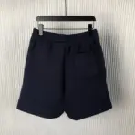Jersey Shorts With Patch Blue - Image 2