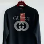 Sweater Black White Logo - Image 2