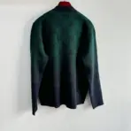 Button Sweater Green Black - Image 2