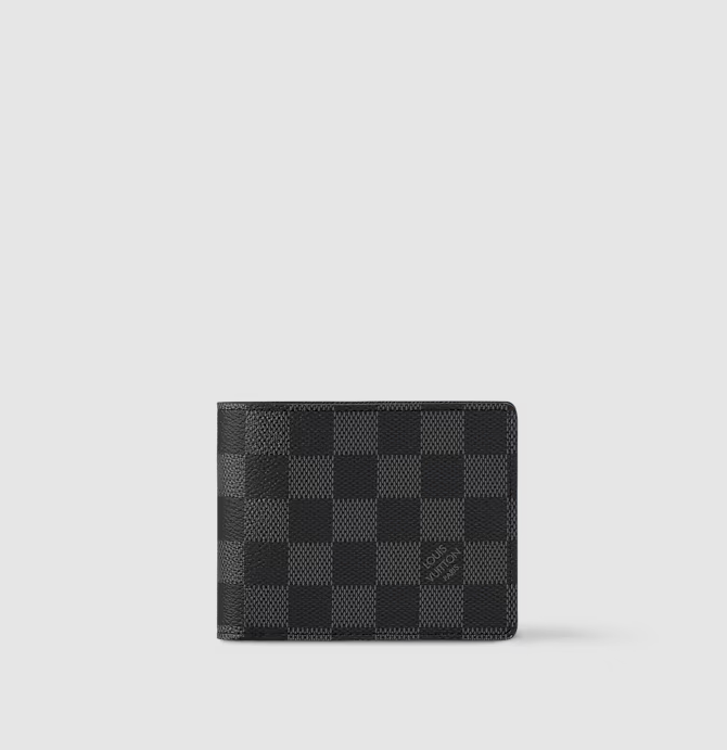 LV Slender Damier Graphite Canvas Wallet