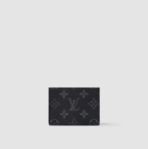 LV Slim Monogram Eclipse Canvas Card Holder