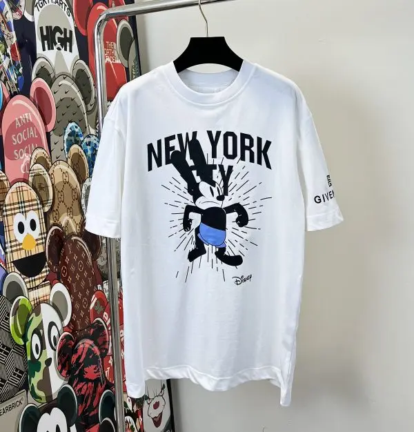 TSHP1848-5-600x626-1 Givenchy Disney T-Shirt White - Image 1