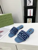 Slippers Blue