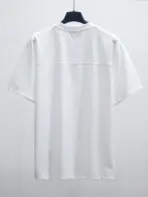 Cotton White Crewneck T Shirt - Image 2