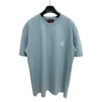 Cyan Sky Blue Cotton T Shirt