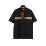 Cotton Jersey T Shirt Black