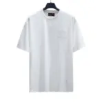 Cotton White Crewneck T Shirt