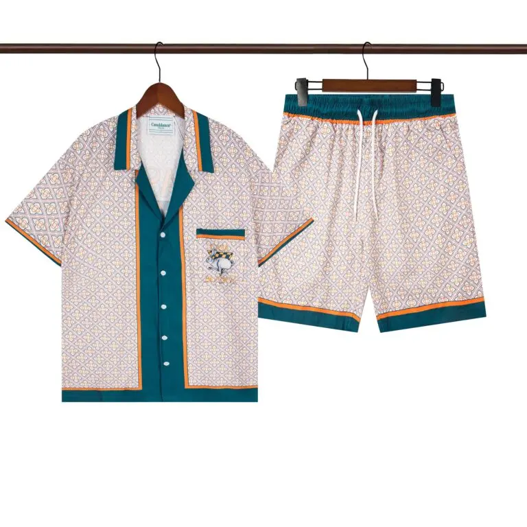 Casablanca Patterned Short-Sleeve Shirt And Set