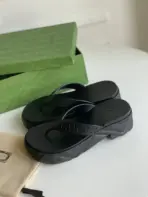 Rubber Sandals Black