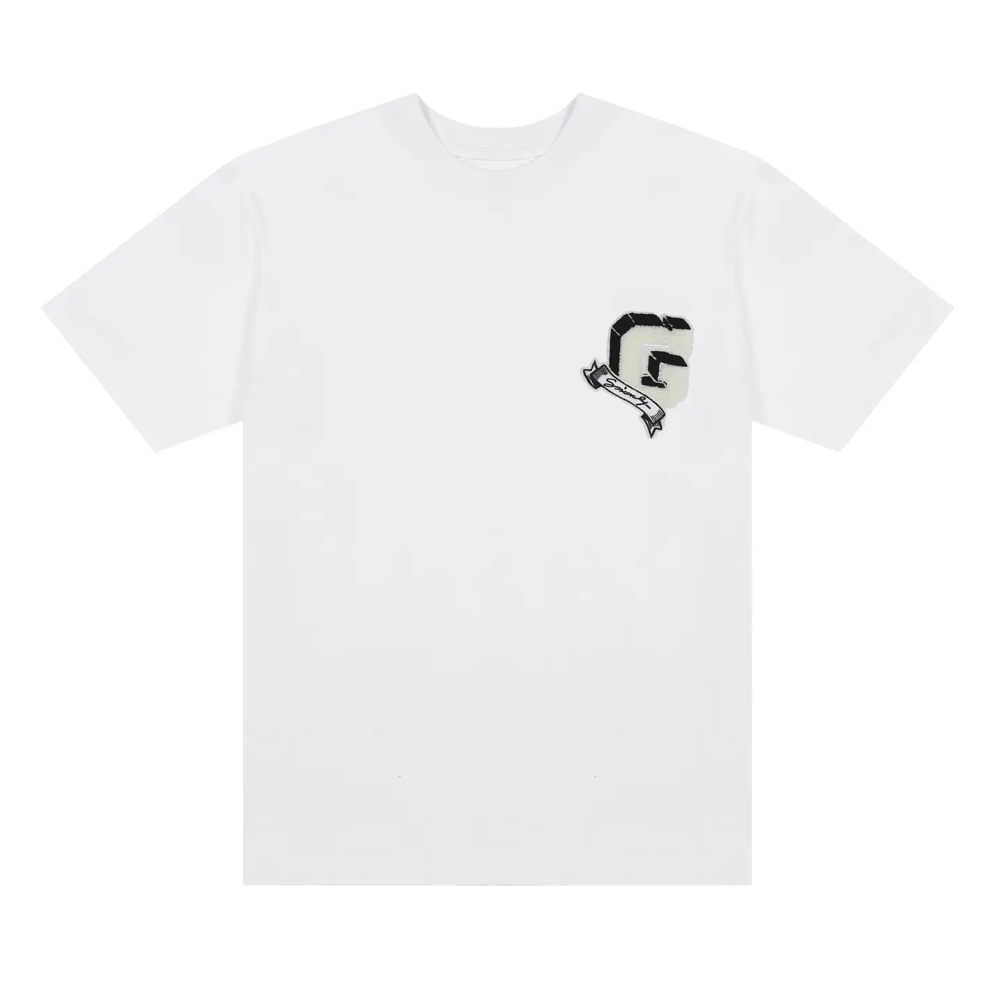 e6500c33 Givenchy White T Shirt With G Logo - Image 1
