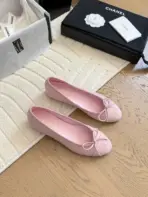 Chanel Pink Ballet Flats - Image 2