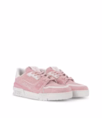 LV Pink Trainer Sneaker - Image 2
