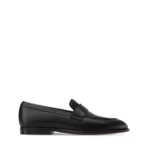 LV Gent Black Leather Loafers - Image 2