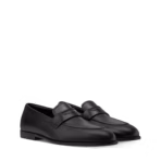 LV Gent Black Leather Loafers