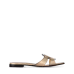 LV Isola Flat Mules Gold Metallic - Image 3