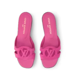 LV Isola Flat Mules Pink - Image 2