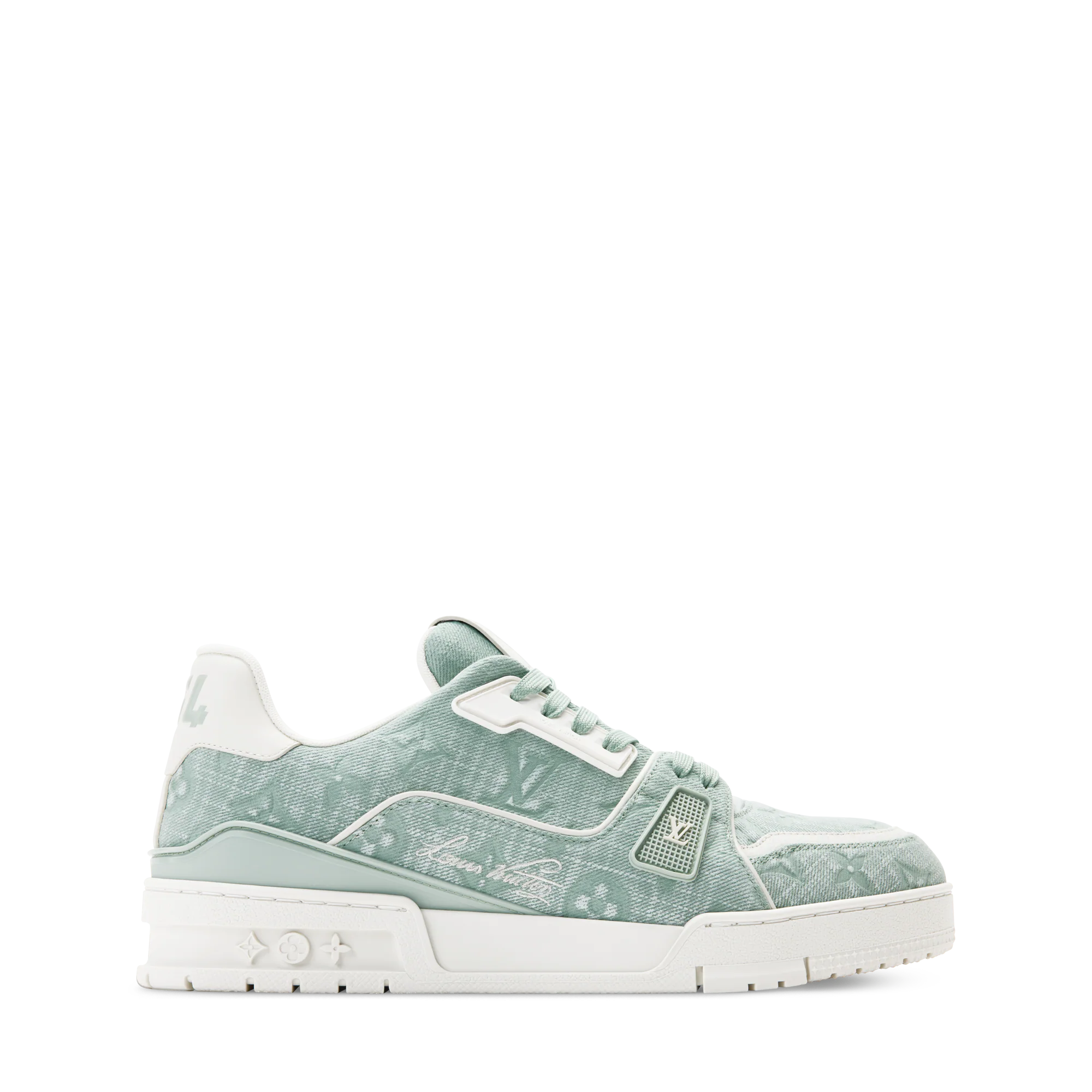 LV Mint Green Trainer Sneaker