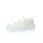 Embossed Leather Sneakers White - Image 2