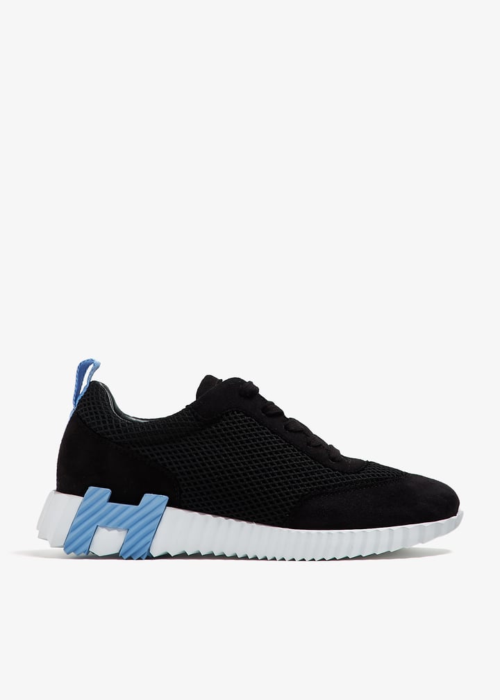 Hermes Black Mash Bouncing Sneakers