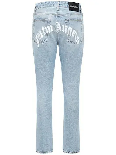 032_aa52b78f-a3ee-4eee-a30a-f1a55c022ceb Palm Angels Jeans Fade White - Image 1