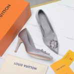 Louis Vuitton Met Slingback Pump Sandel Silver - Image 2